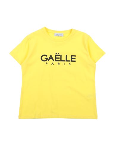 Gaelle Paris Gaëlle Paris Toddler Boy T-shirt Yellow Size 6 Cotton, Elastane In Yellow
