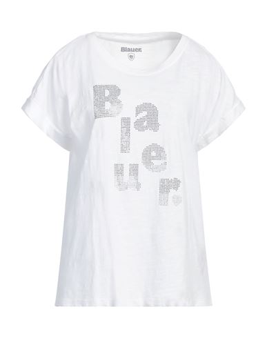 Blauer Woman T-shirt White Size Xs Cotton