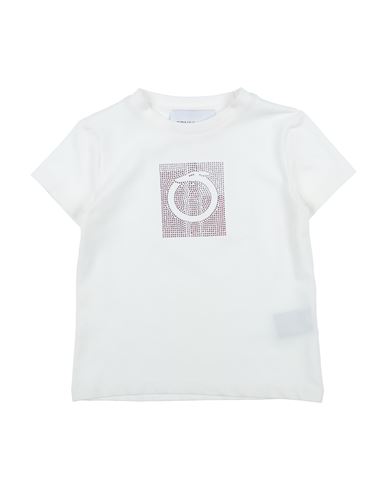 Trussardi Junior Toddler Girl T-shirt White Size 6 Cotton, Lycra In White