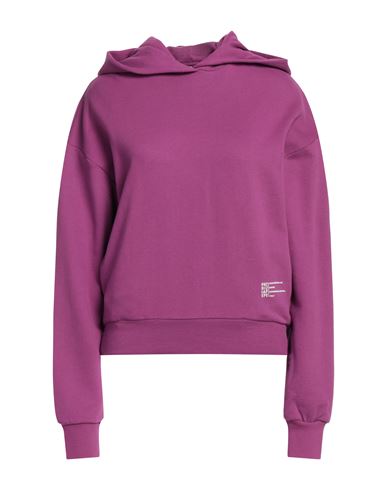 Patrizia Pepe Woman Sweatshirt Mauve Size 1 Cotton In Purple