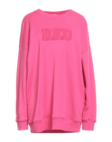 Red Valentino Woman Sweatshirt Fuchsia Size S Cotton In Pink