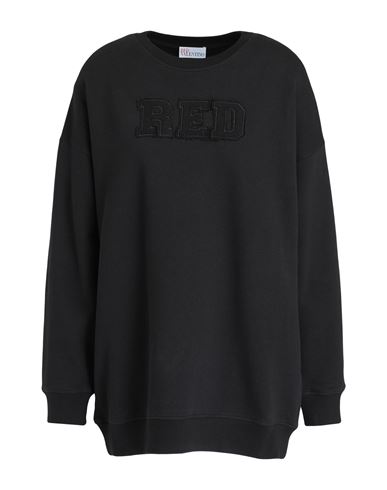 Shop Red Valentino Woman Sweatshirt Black Size M Cotton