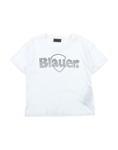Shop Blauer Toddler Girl T-shirt White Size 6 Cotton