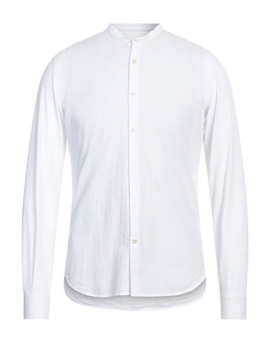Brooksfield Man Shirt White Size 15 Cotton