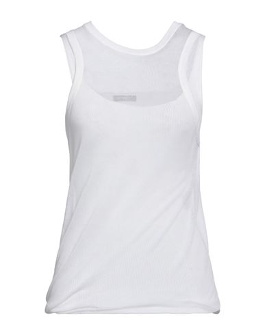 Ann Demeulemeester Woman Top Ivory Size S Cotton, Polyamide In White
