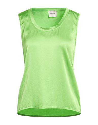 Mariuccia Woman Top Light Green Size Xs Viscose, Elastane