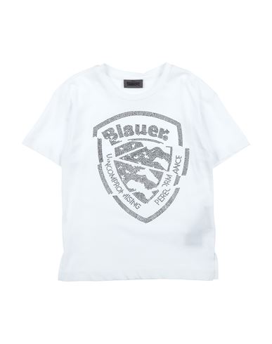 Shop Blauer Toddler Girl T-shirt White Size 6 Cotton