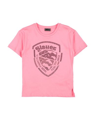 Shop Blauer Toddler Girl T-shirt Fuchsia Size 6 Cotton In Pink