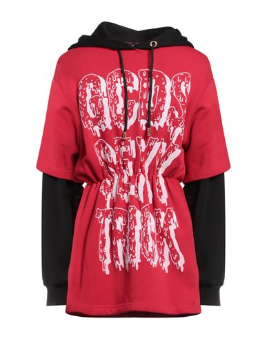 Gcds Woman Sweatshirt Red Size Xs Cotton