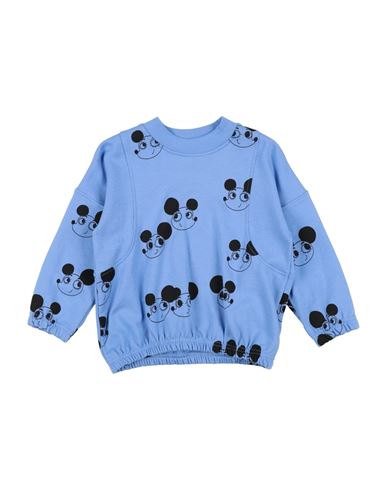 Mini Rodini Babies'  Toddler Sweatshirt Pastel Blue Size 7 Organic Cotton