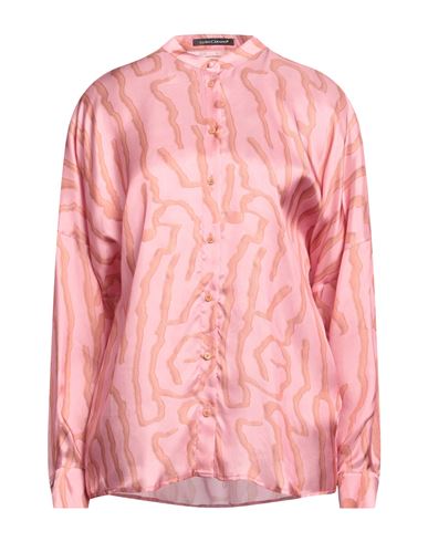 Luisa Cerano Woman Shirt Pink Size 8 Viscose