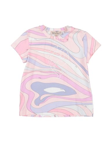 Pucci Toddler Girl T-shirt Pink Size 6 Cotton, Elastane In Pink