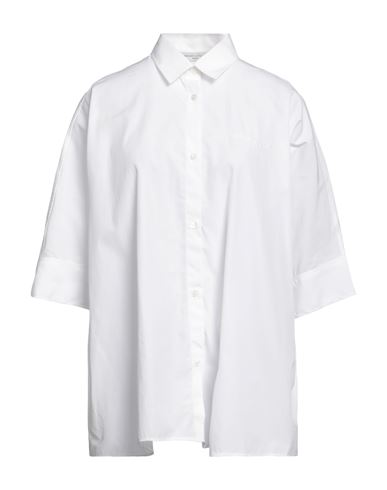 Maison Kitsuné Woman Shirt White Size S Cotton
