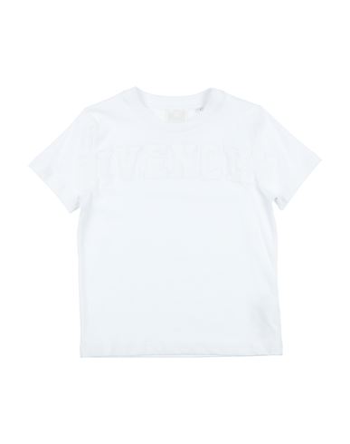 Shop Givenchy Toddler Girl T-shirt White Size 5 Cotton