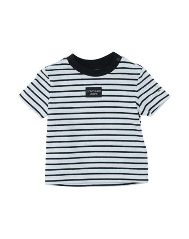 Calvin Klein Jeans Est.1978 Calvin Klein Jeans Newborn Boy T-shirt Black Size 3 Cotton, Elastane In Black