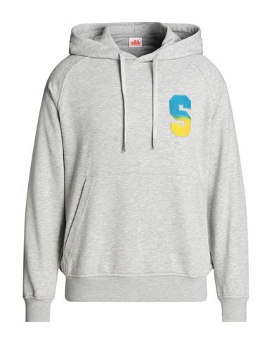 Sundek Man Sweatshirt Light Grey Size Xxl Cotton, Polyester In Grey