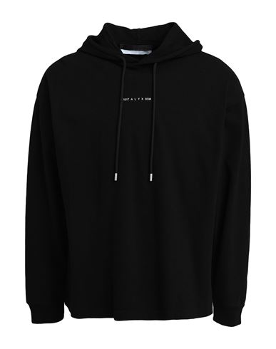 Alyx 1017  9sm Man Sweatshirt Black Size Xs Cotton In Black