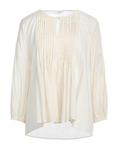 Peserico Woman Top Ivory Size 6 Cotton In White