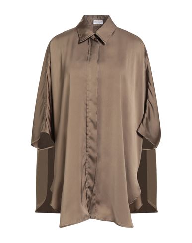 Brunello Cucinelli Woman Shirt Military Green Size L Polyester
