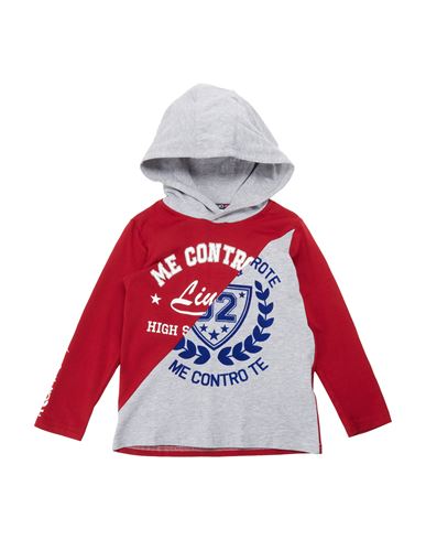 Shop Liu •jo Man Toddler Boy T-shirt Burgundy Size 4 Cotton, Viscose, Elastane In Red