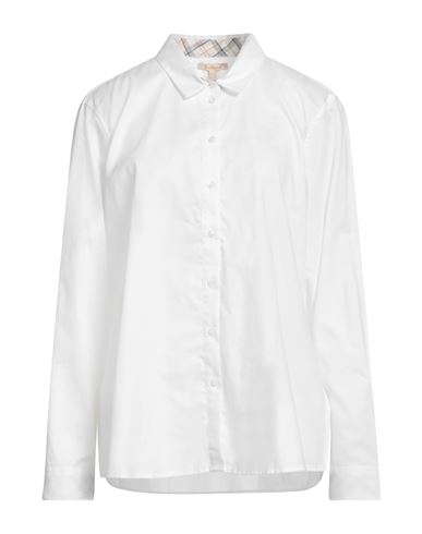 Barbour Woman Shirt White Size 14 Cotton