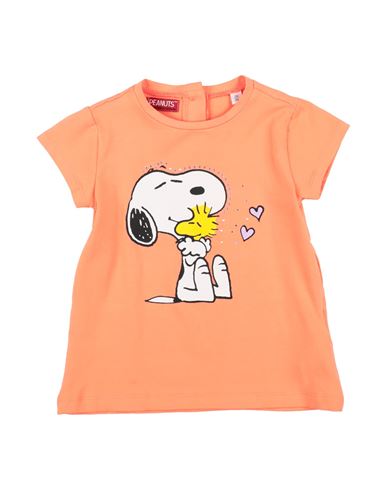 Shop Sarabanda Toddler Girl T-shirt Salmon Pink Size 6 Cotton, Elastane