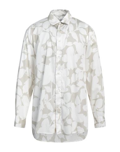 Etro Man Shirt White Size L Cotton