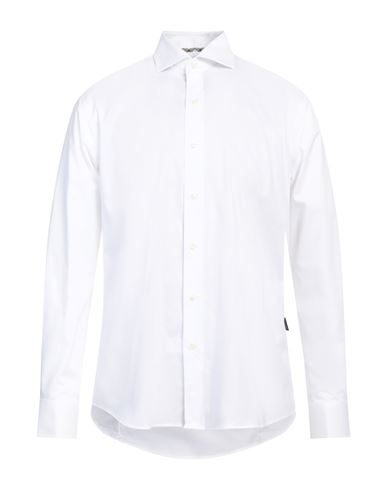 Shop Aquascutum Man Shirt White Size 17 Cotton