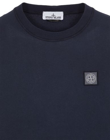 Stone island long deals sleeve navy