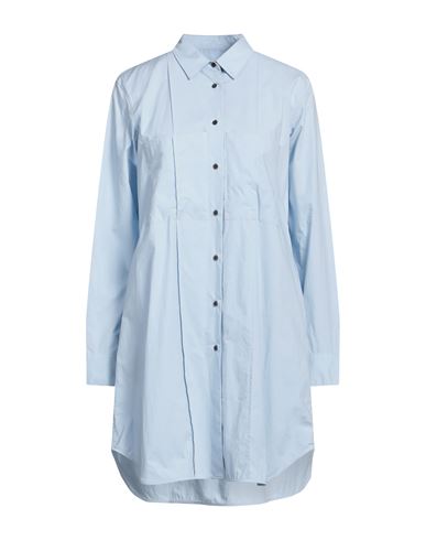 Lis Lareida Woman Shirt Light Blue Size 6 Cotton, Elastane