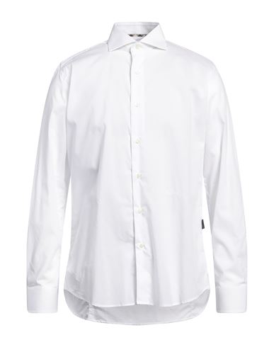 Shop Aquascutum Man Shirt White Size 17 ½ Cotton