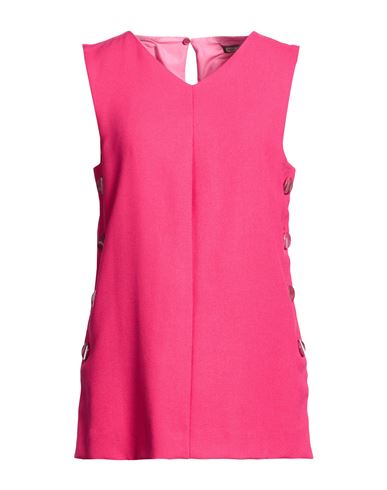 Maliparmi Malìparmi Woman Top Fuchsia Size 12 Polyester, Viscose, Elastane In Pink