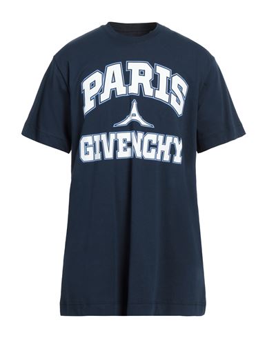 Givenchy Man T-shirt Navy Blue Size Xl Cotton