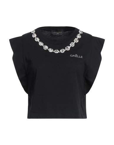 Gaelle Paris Gaëlle Paris Woman T-shirt Black Size 0 Cotton