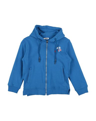 Shop Dooa Toddler Boy Sweatshirt Azure Size 7 Cotton In Blue