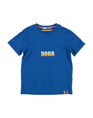 Shop Dooa Toddler Boy T-shirt Azure Size 7 Cotton In Blue