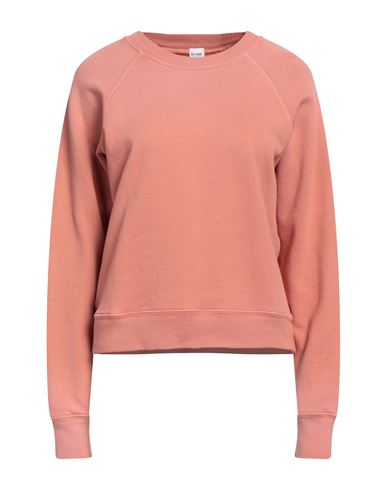 Shop Re/done By Hanes Woman Sweatshirt Salmon Pink Size M Cotton