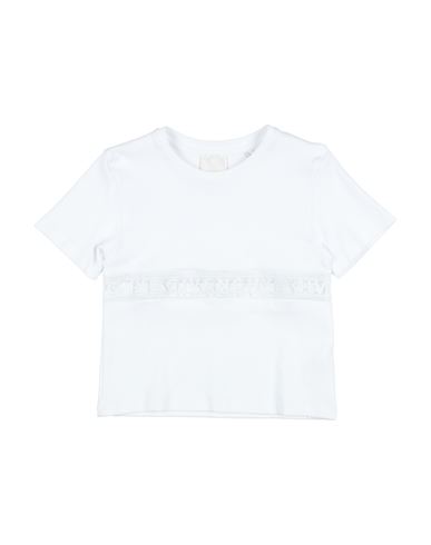 Shop Givenchy Toddler Girl T-shirt White Size 4 Cotton, Polyester, Polyamide