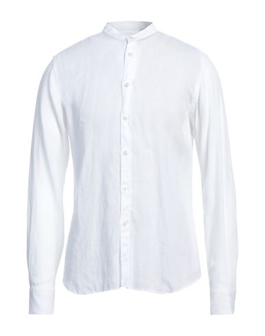 Xacus Man Shirt White Size 15 ½ Cotton, Polyamide, Elastane
