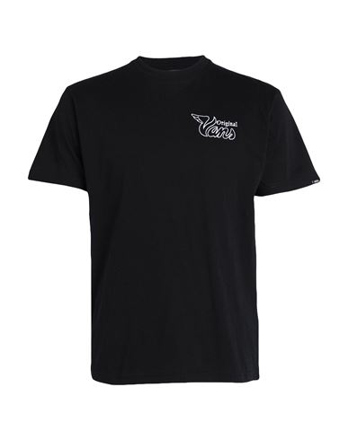 Vans Old Skool Skull Ss Tee Man T-shirt Black Size Xl Cotton