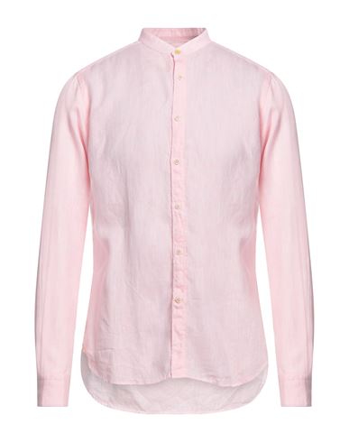 Edizioni Limonaia Man Shirt Pink Size 15 ¾ Linen