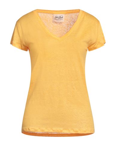 Mc2 Saint Barth T-shirts In Yellow