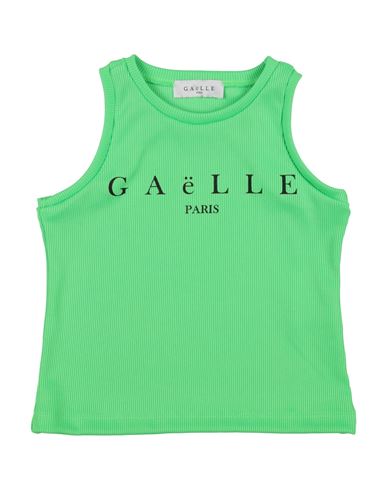 Gaelle Paris Gaëlle Paris Toddler Girl T-shirt Lime Green Size 6 Cotton, Elastane In Green