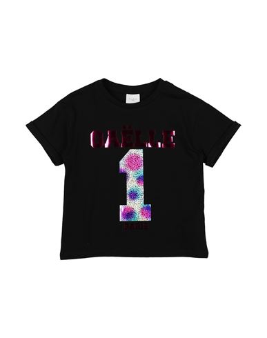Shop Gaelle Paris Gaëlle Paris Toddler Girl T-shirt Black Size 6 Cotton, Elastane