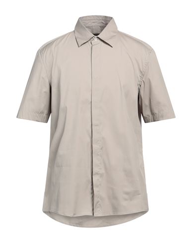 Low Brand Man Shirt Grey Size 5 Cotton, Polyamide, Elastane