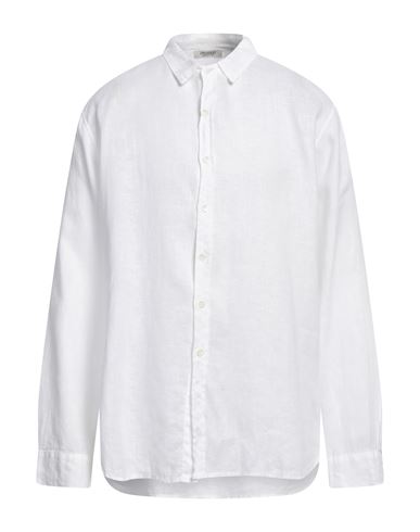 Crossley Man Shirt White Size Xl Linen