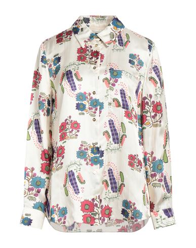 Maison Rabih Kayrouz Woman Shirt Ivory Size 8 Viscose