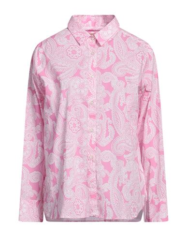 Bardot Woman Shirt Pink Size 4 Cotton In Pink