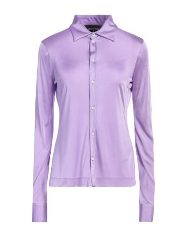 Dsquared2 Woman Shirt Lilac Size S Viscose In Purple