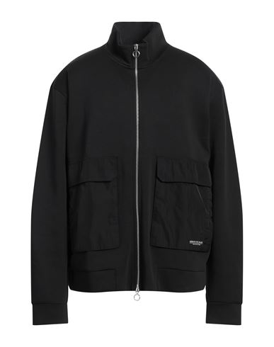 Armani Exchange Man Sweatshirt Black Size Xs Cotton, Polyester, Elastane